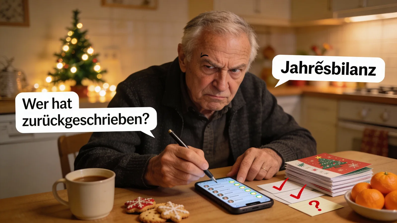 Weihnachtsgrüße – weniger Pflicht, mehr Mensch