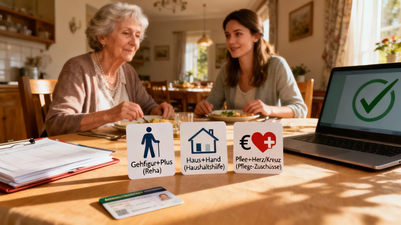 Ansprüche ab Rente – Reha, Haushaltshilfe & Pflege-Zuschüsse auf einen Blick