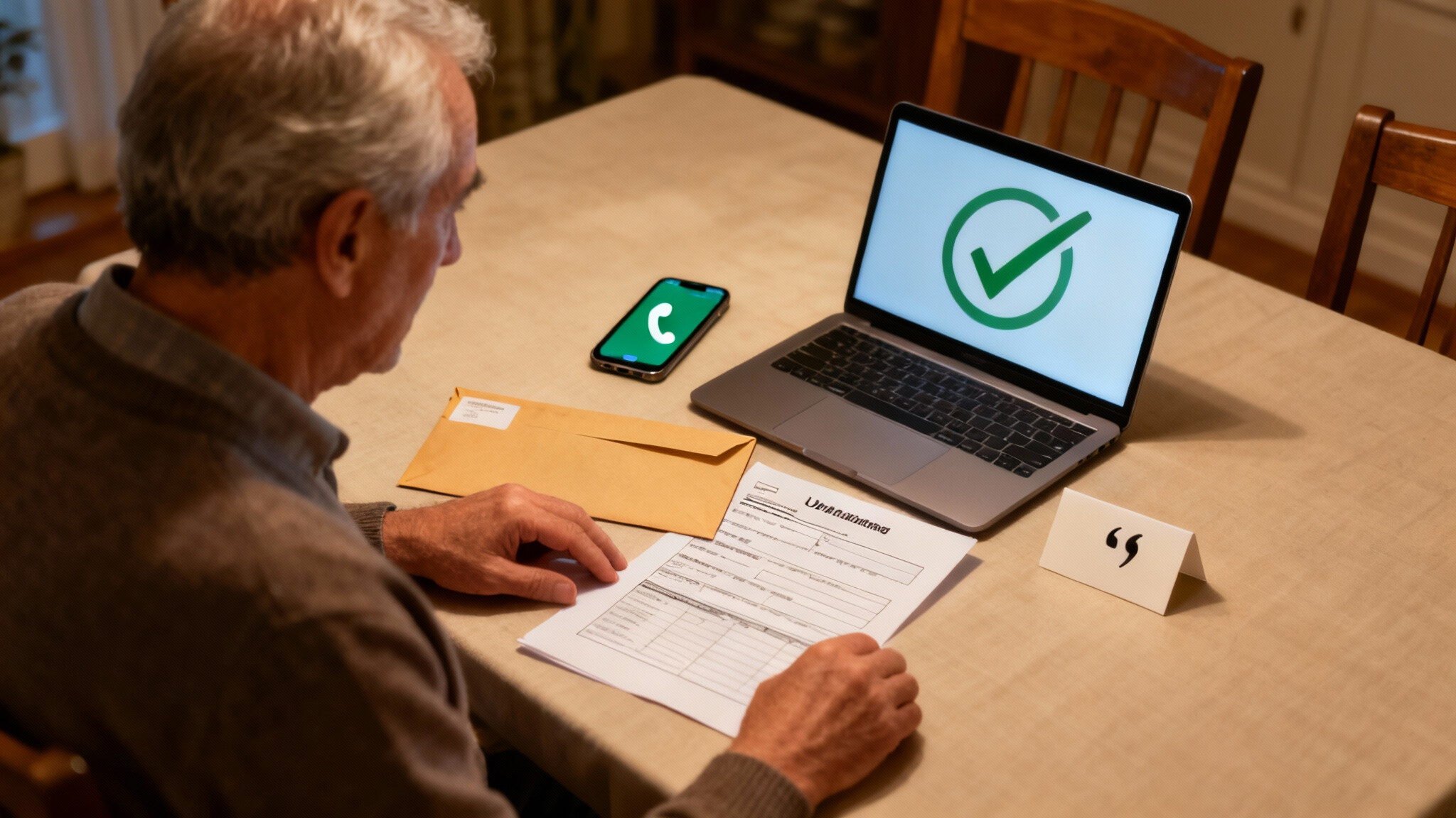 Antrag bei der Pflegekasse: Telefon, Brief oder Online? Muster & Formulierungen