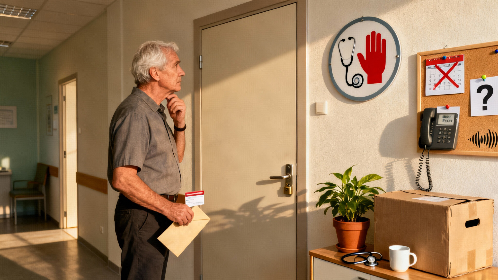 Aufnahmestopp – mein Hausarzt hat gekündigt, das System auch