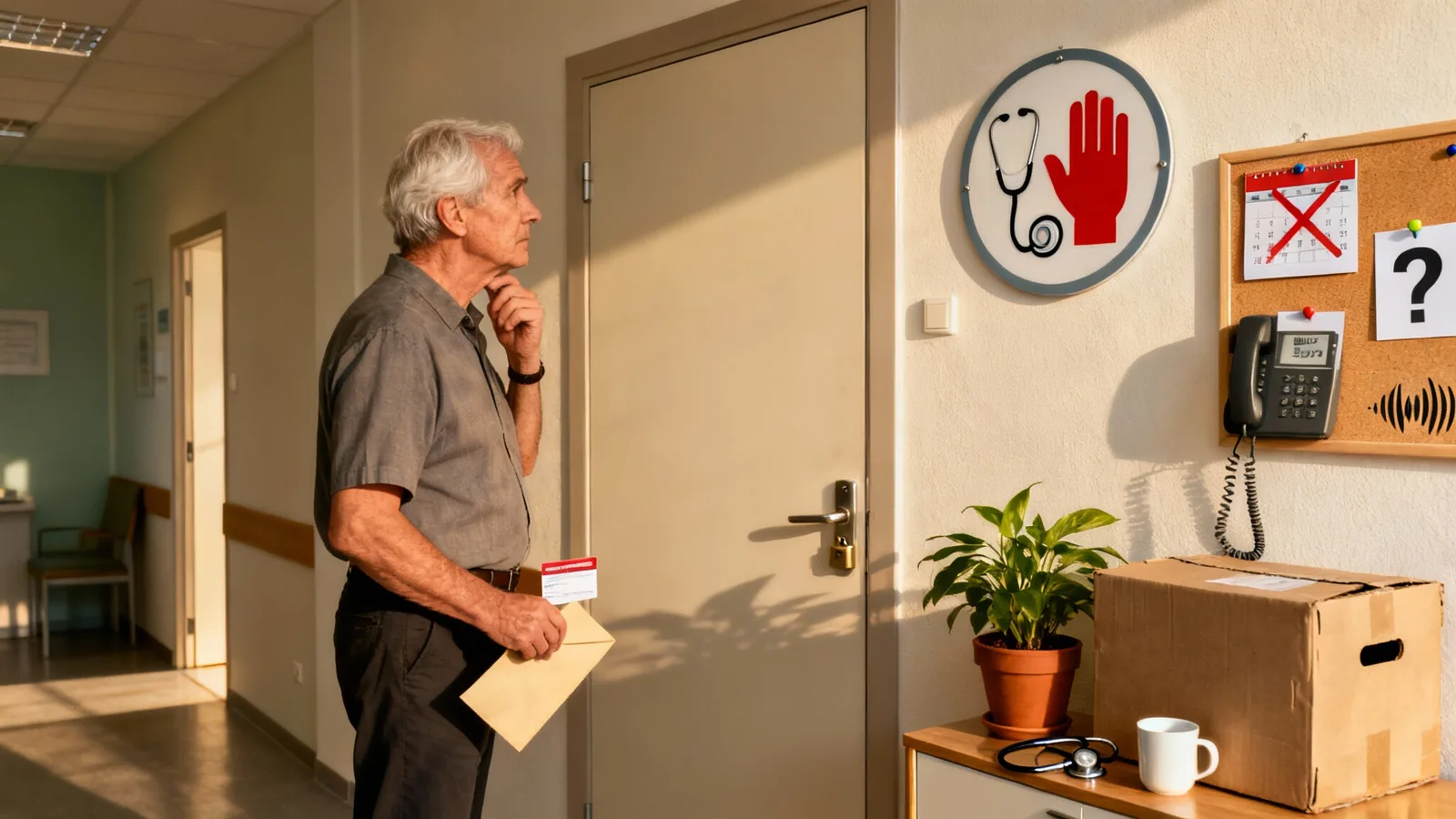 Aufnahmestopp – mein Hausarzt hat gekündigt, das System auch
