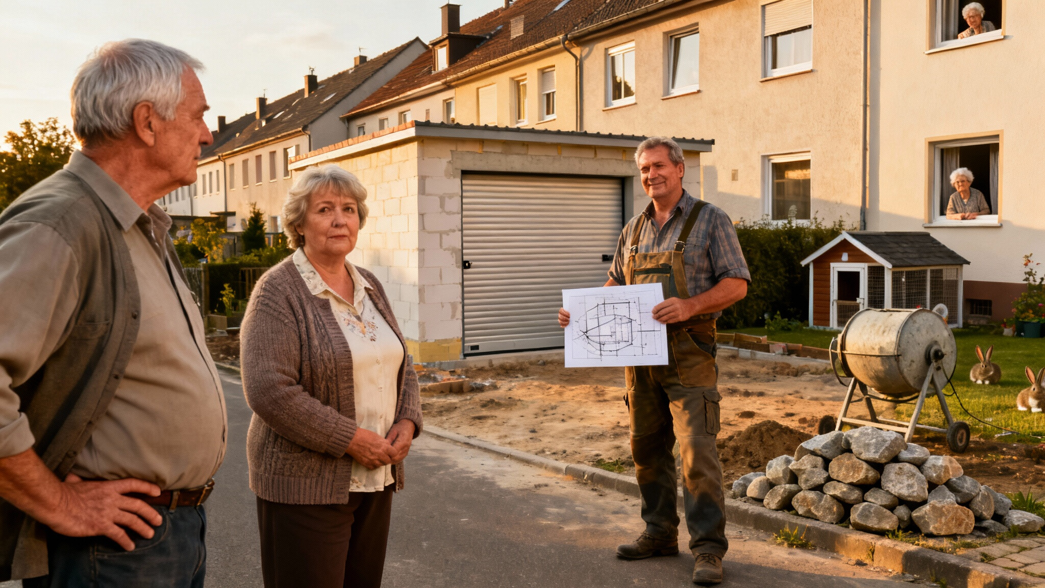 Garagenluxus für Ulrich Deubertin – und die Sache mit der Baugenehmigung