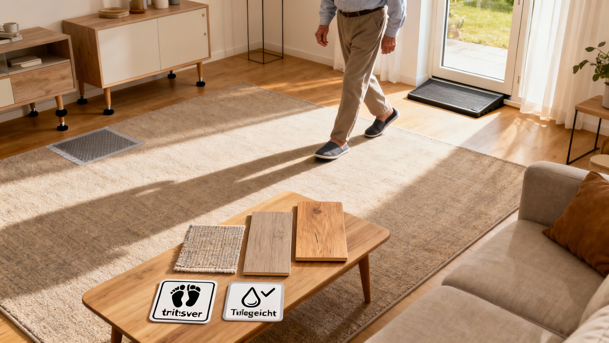 Boden gut, alles gut – Teppich, Vinyl, Holz: trittsicher & pflegeleicht
