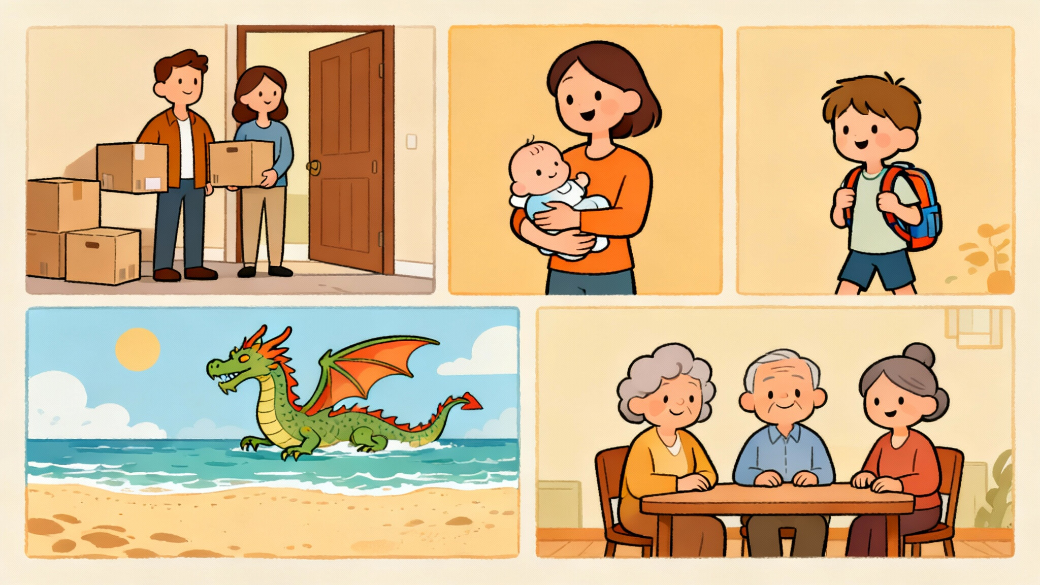 Cartoons statt Chronik – Familiengeschichte in 6 Panels