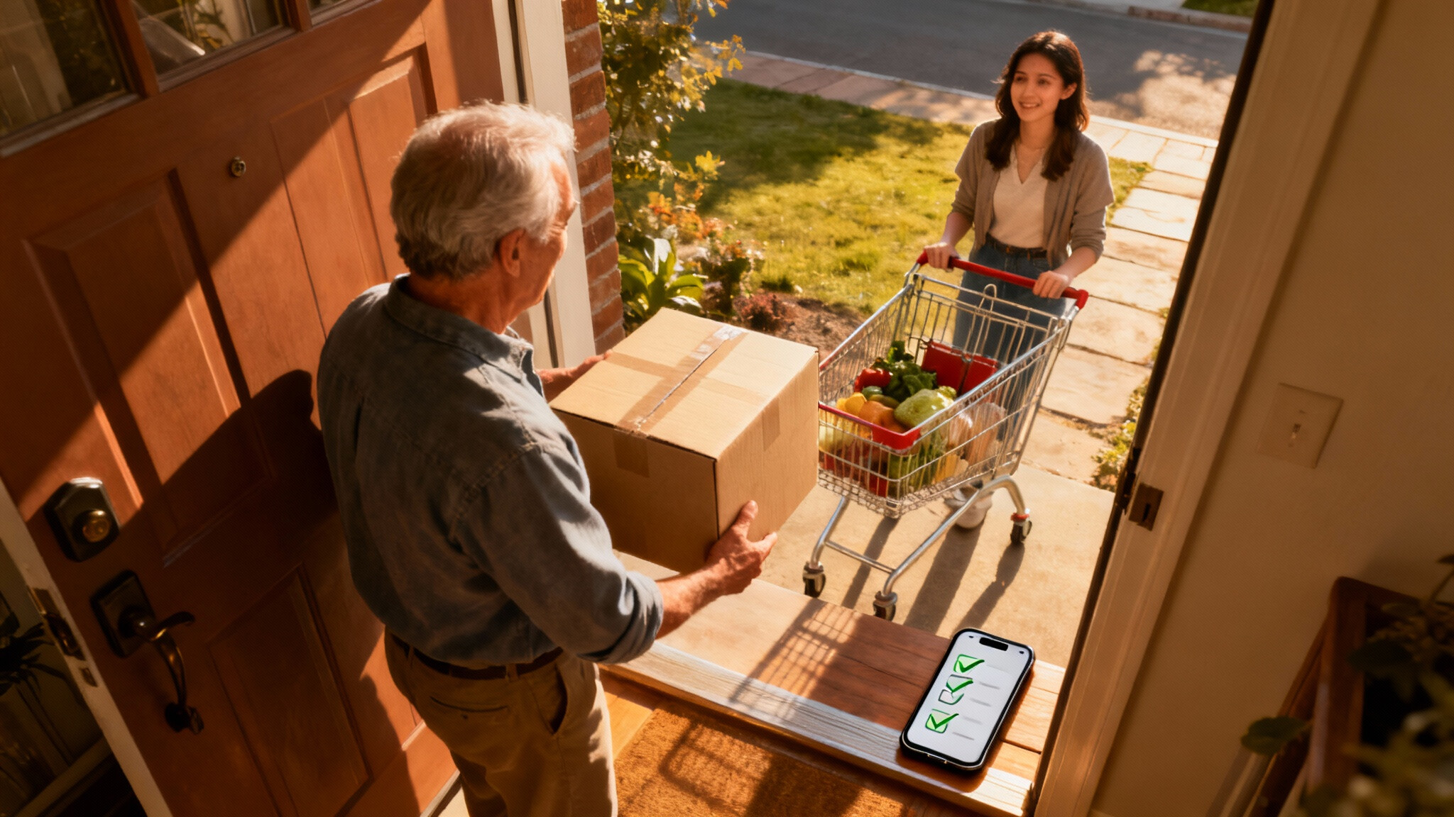 Einkauf ohne Schleppen: Trolley, Lieferdienst & Listen, die wirklich klappen