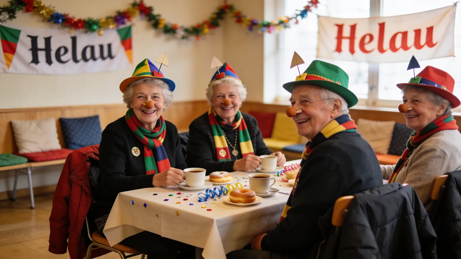 Fastnacht im Alter – Konfetti kennt kein Geburtsdatum