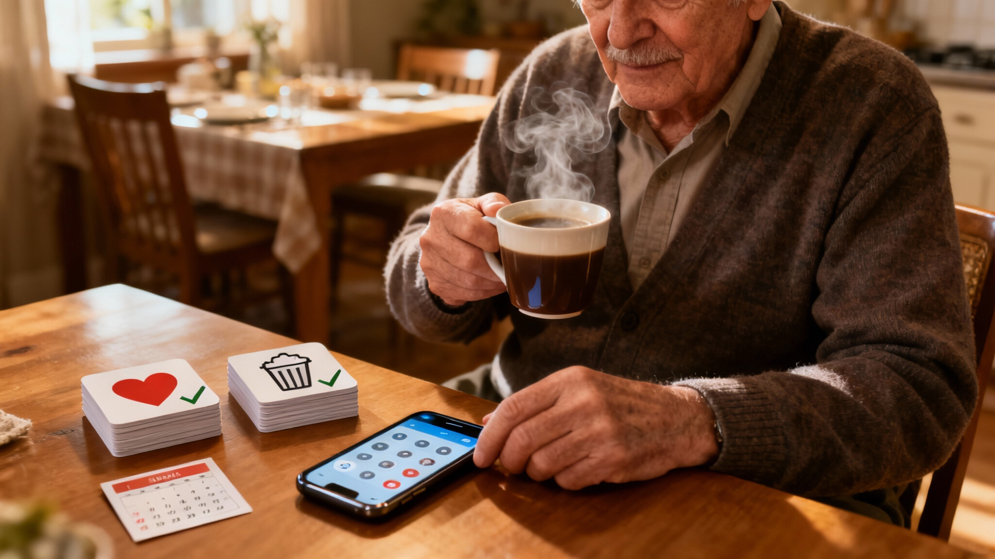 Freundschaften pflegen – zwischen Kaffeeduft und Karteileichen