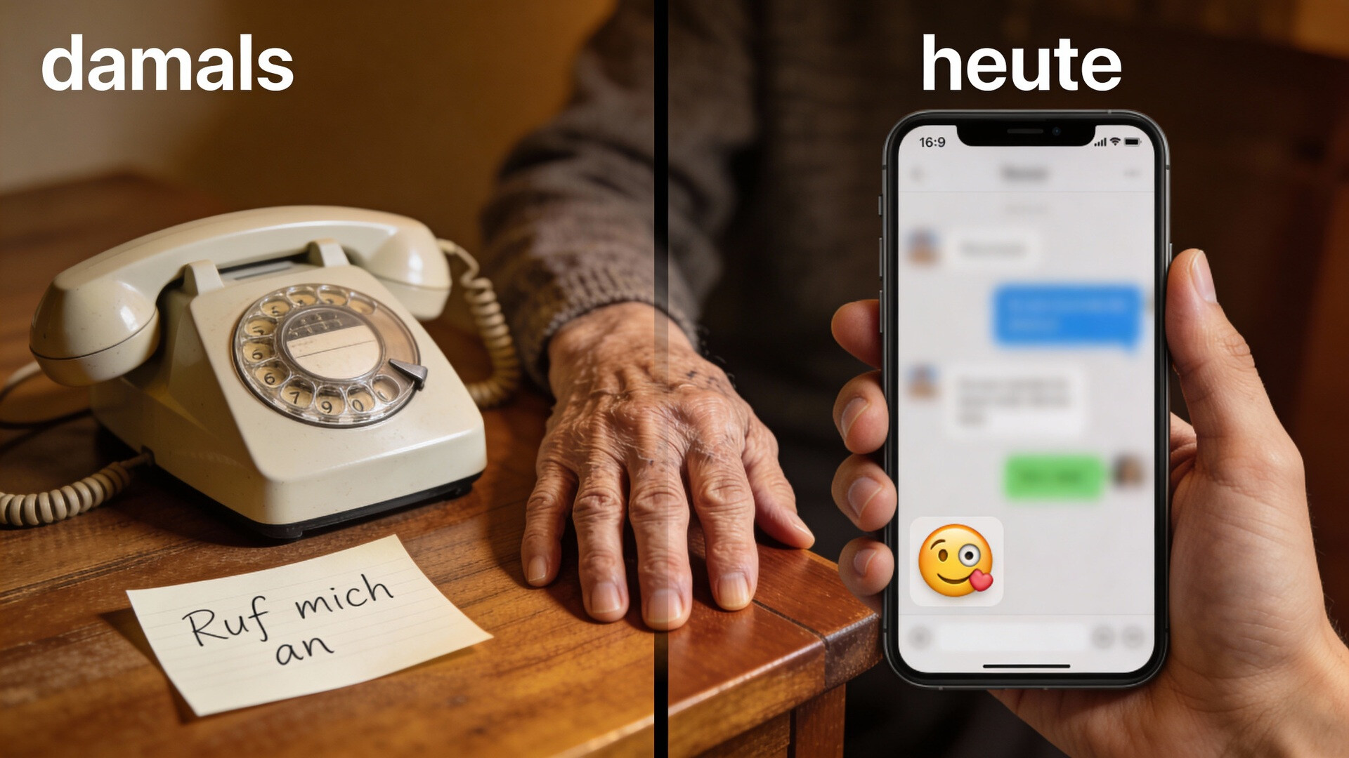 Zwischen Wählscheibe und WhatsApp – Generationskonflikte damals und heute