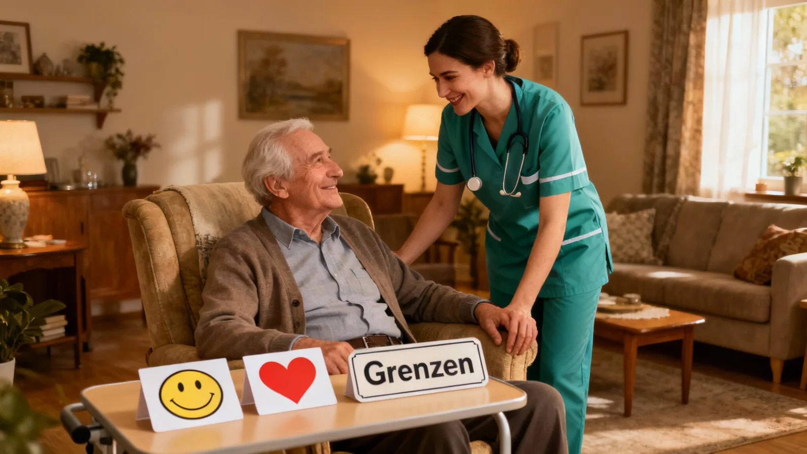 Humor und Würde in der Pflege