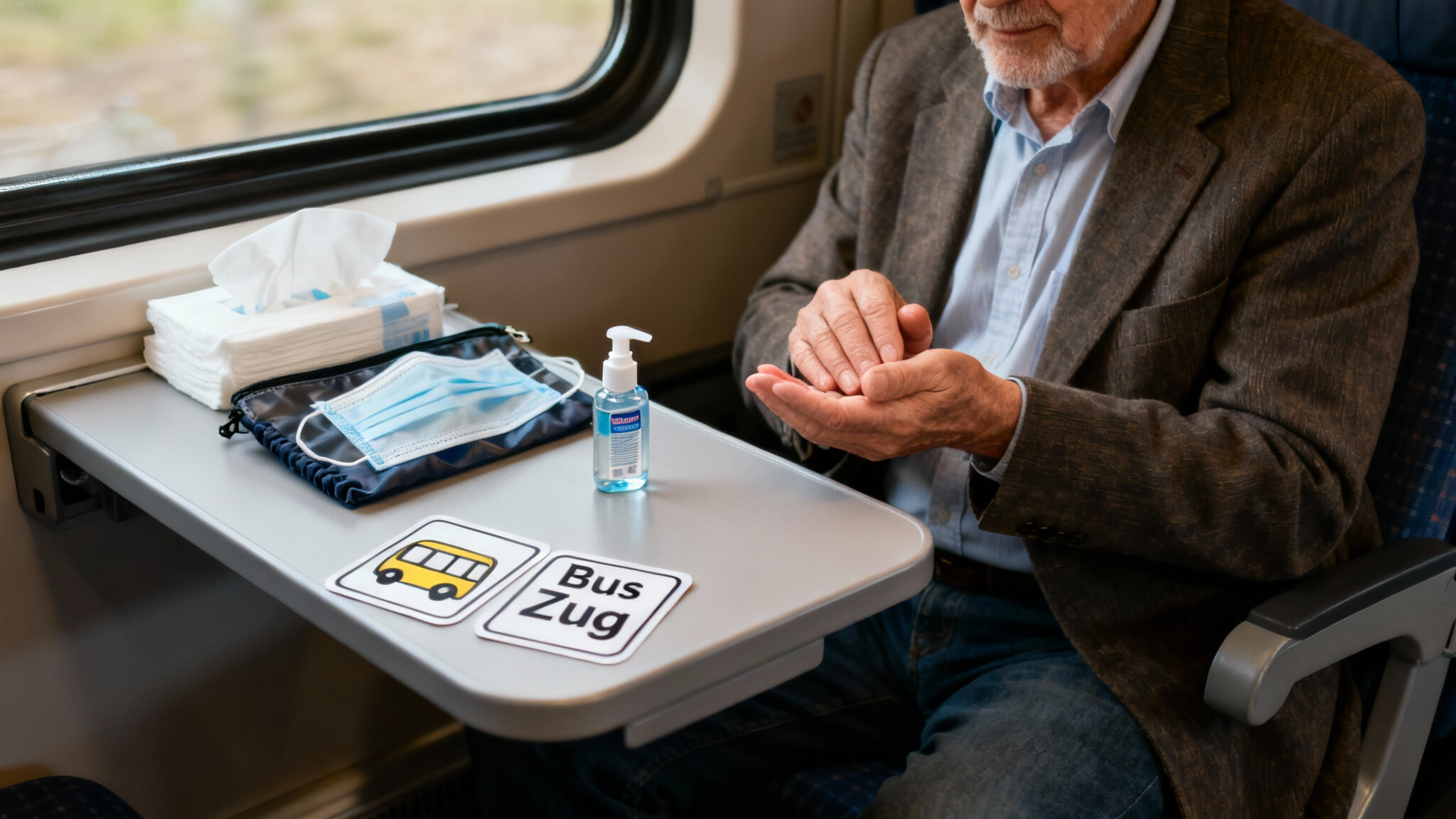 Gepflegt unterwegs – Hygiene-To-go für Bus, Bahn & Praxis