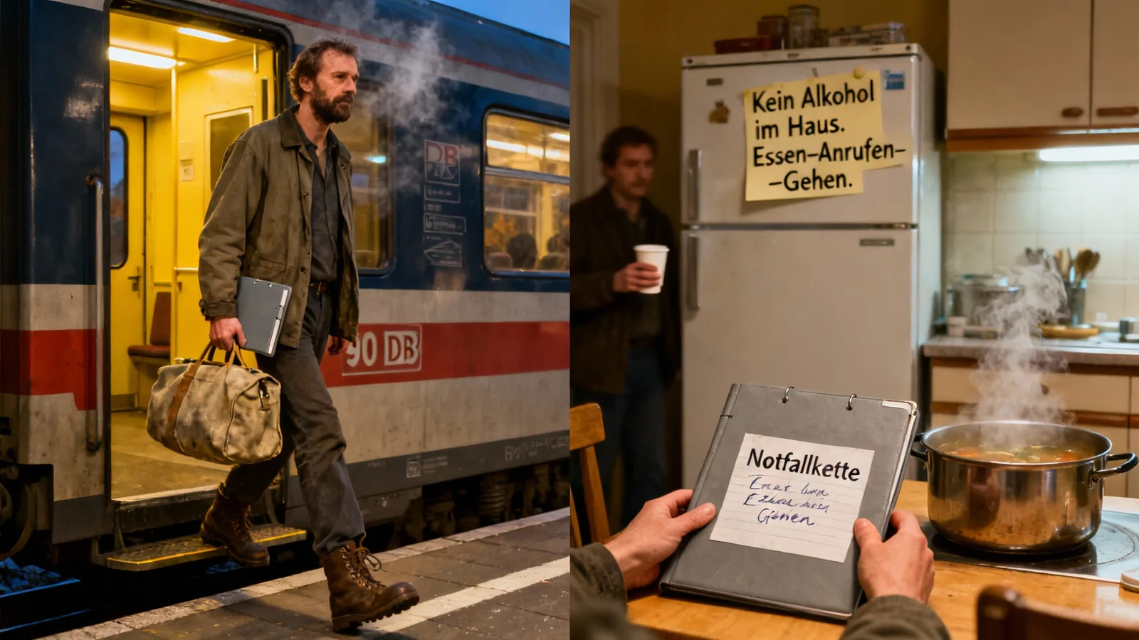 Kein erster Schluck: Karls Weg zurück ins Leben