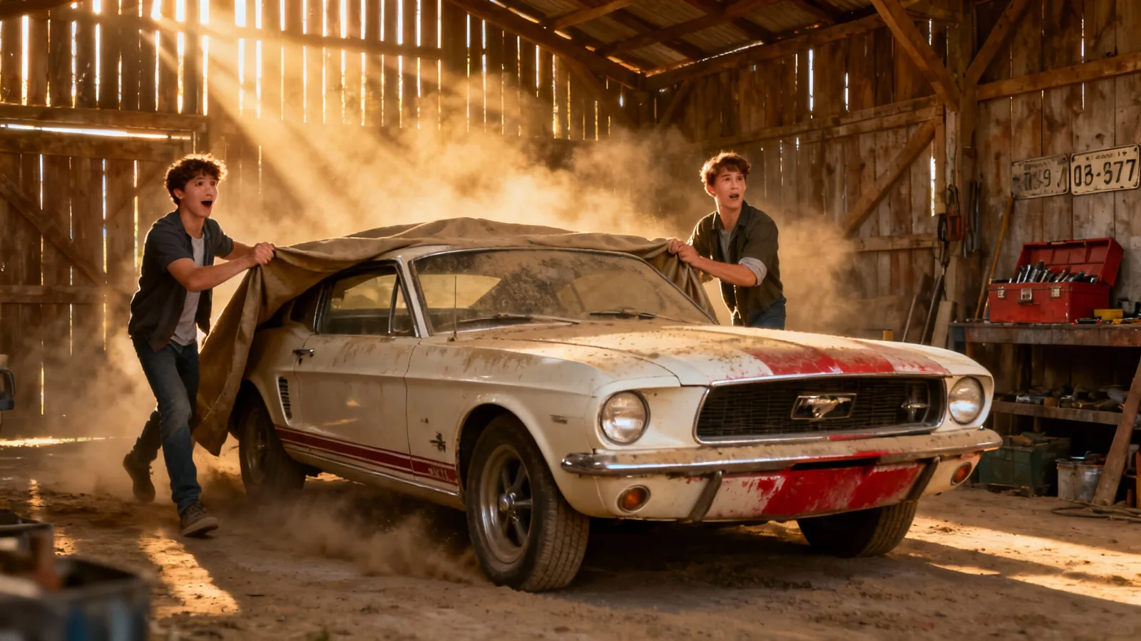 Der Tag, an dem Rob seinen Mustang fand