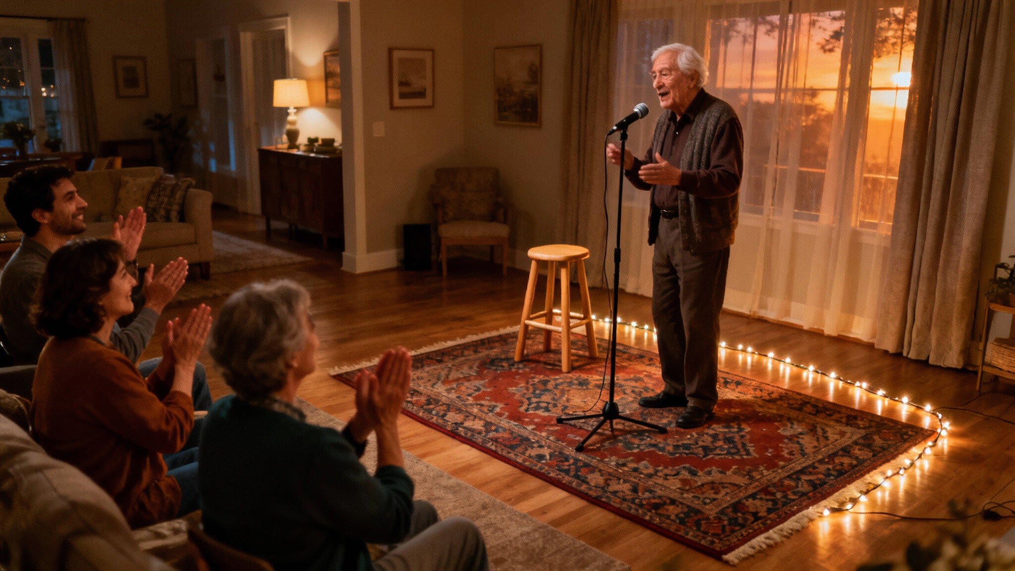 Kleine Bühne, großes Herz – Open-Mic im Wohnzimmer