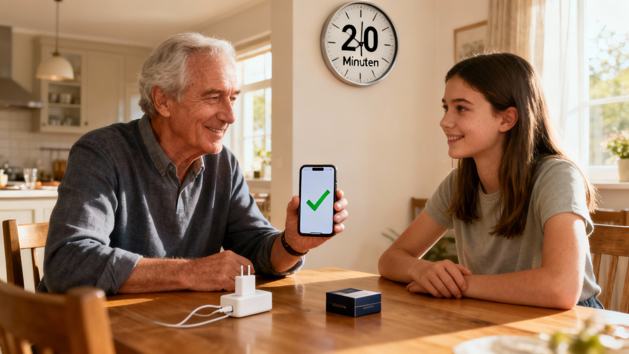 Senioren‑Smartphone in 20 Minuten – Bruno’s Express‑Setup