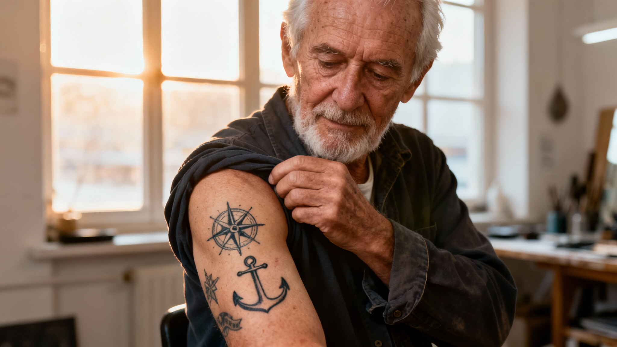 Tinte mit Haltung: Warum Tattoos im Alter schöner werden