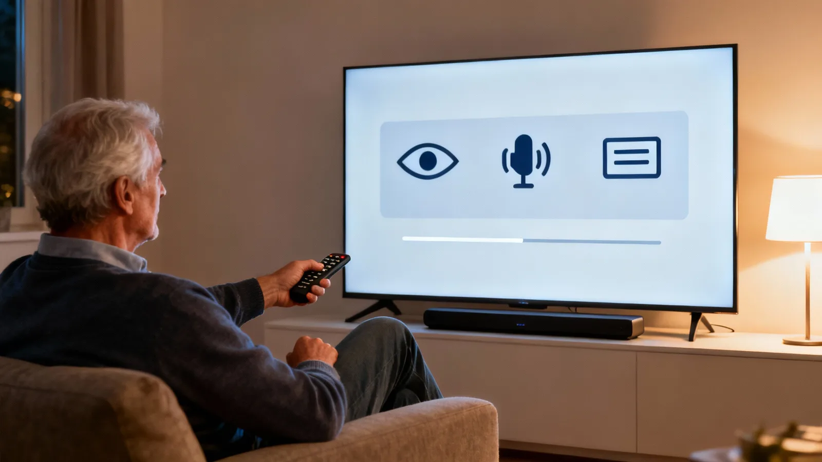 Fernseher gut einstellen: Sprache, Bild und Untertitel