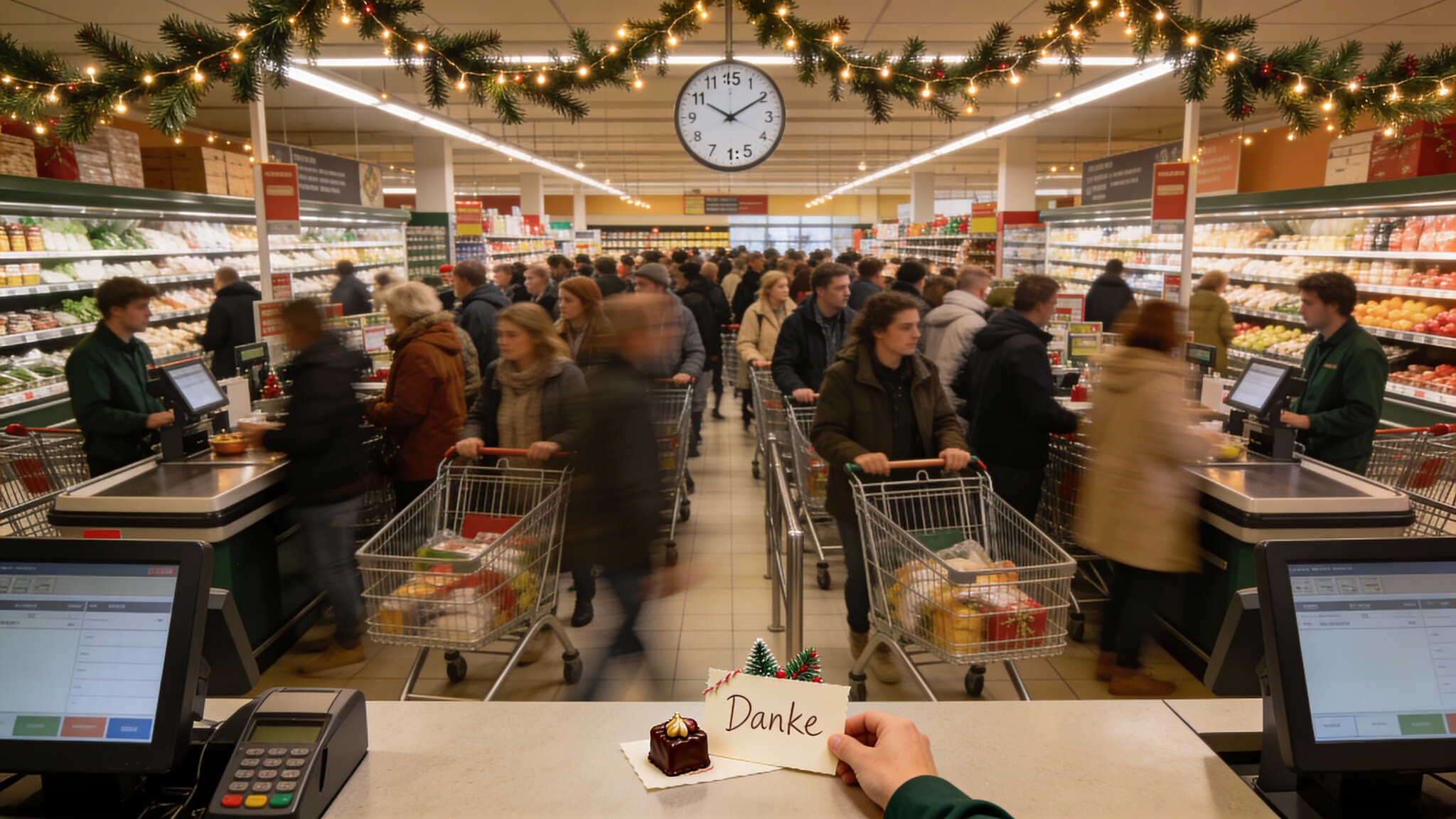 Brunos Meckerkiste: Heiligabend im Supermarkt – benehmt euch!