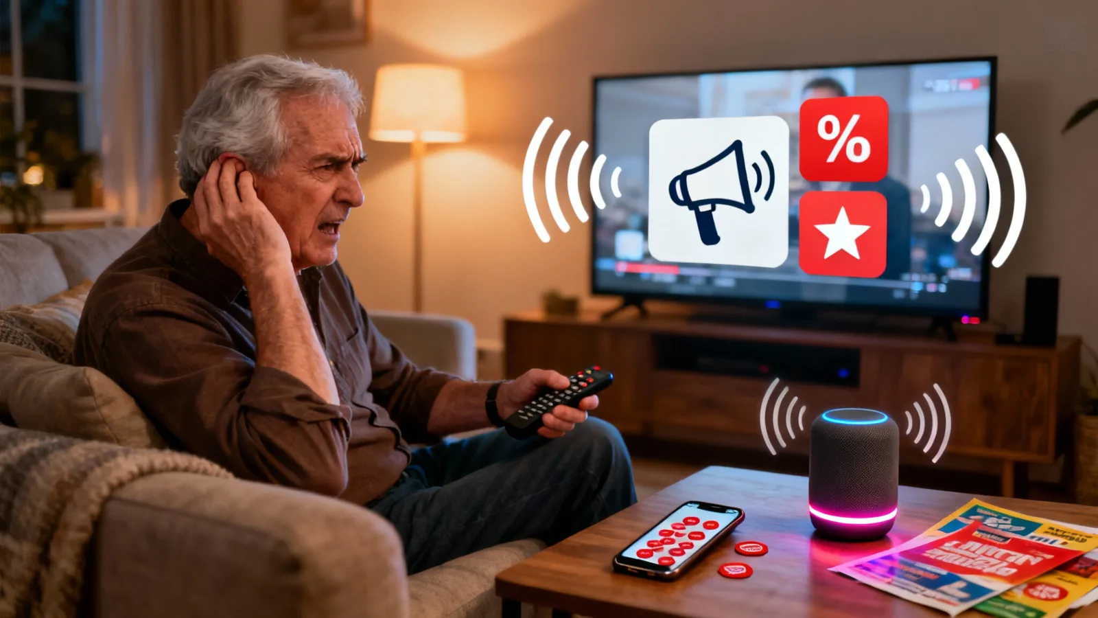 Überall Werbung – ich hör nix mehr